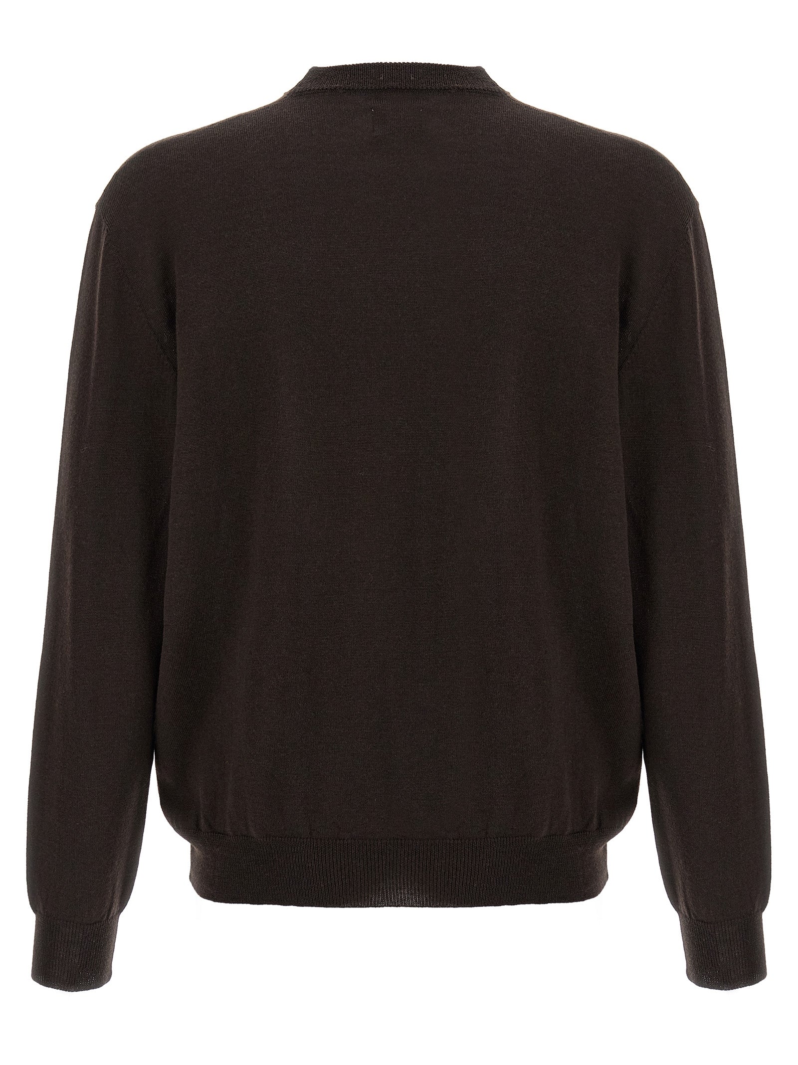 Brown Wool Cardigan