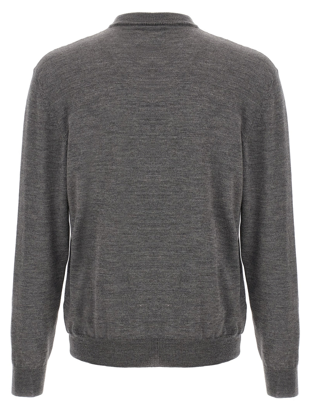Gray Wool Cardigan
