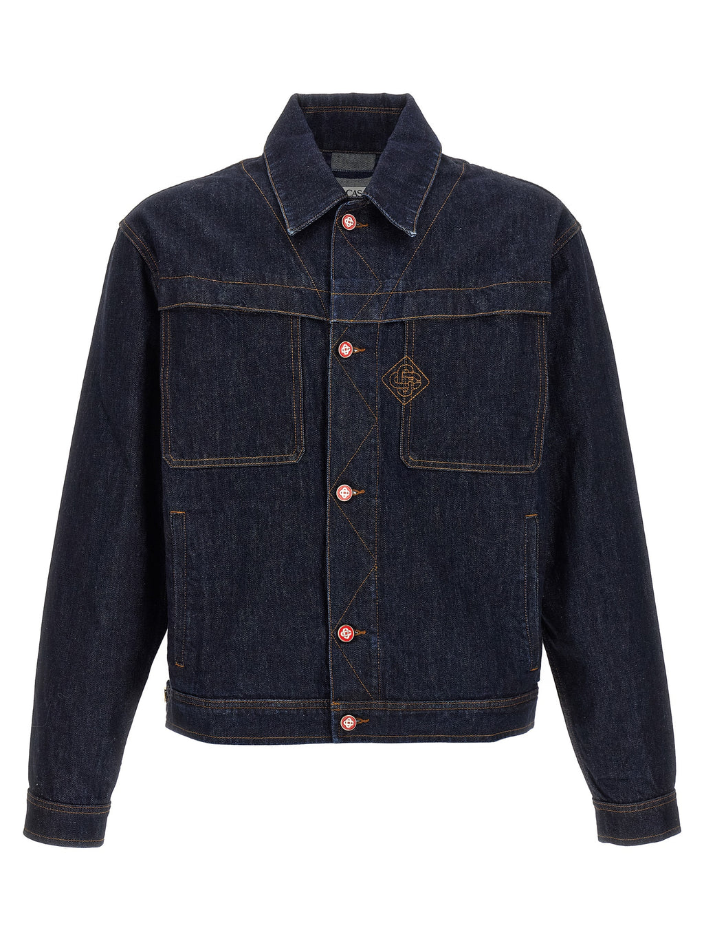 Blue Cotton Denim Jacket