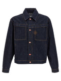 Blue Cotton Denim Jacket