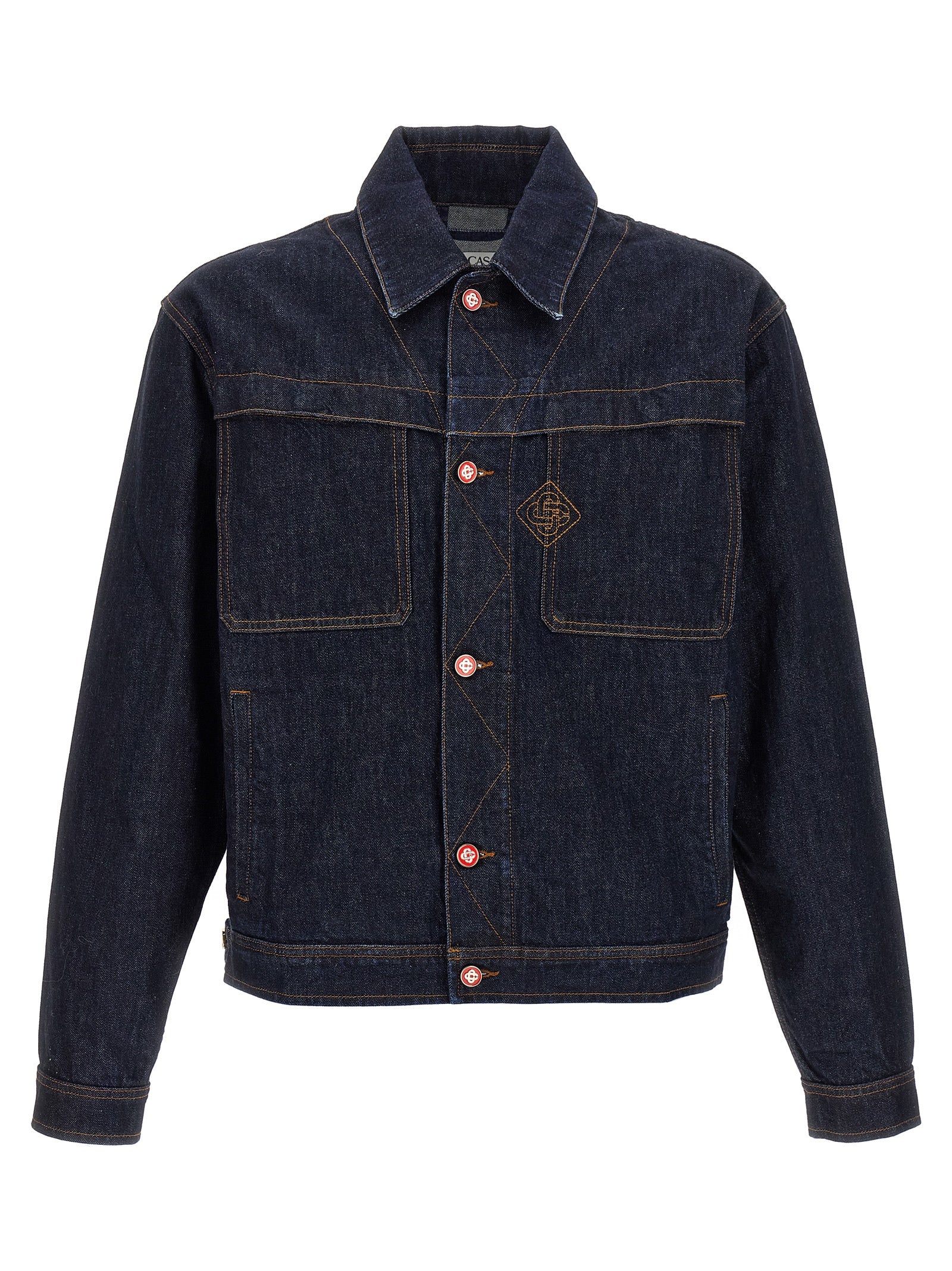 Blue Cotton Denim Jacket