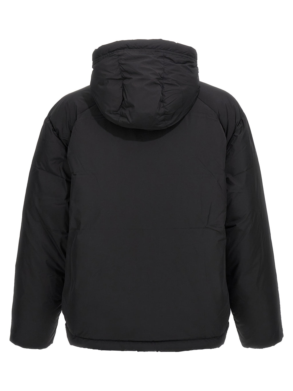 Black Polyester Shell Jacket