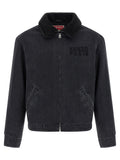Black Cotton Denim Jacket