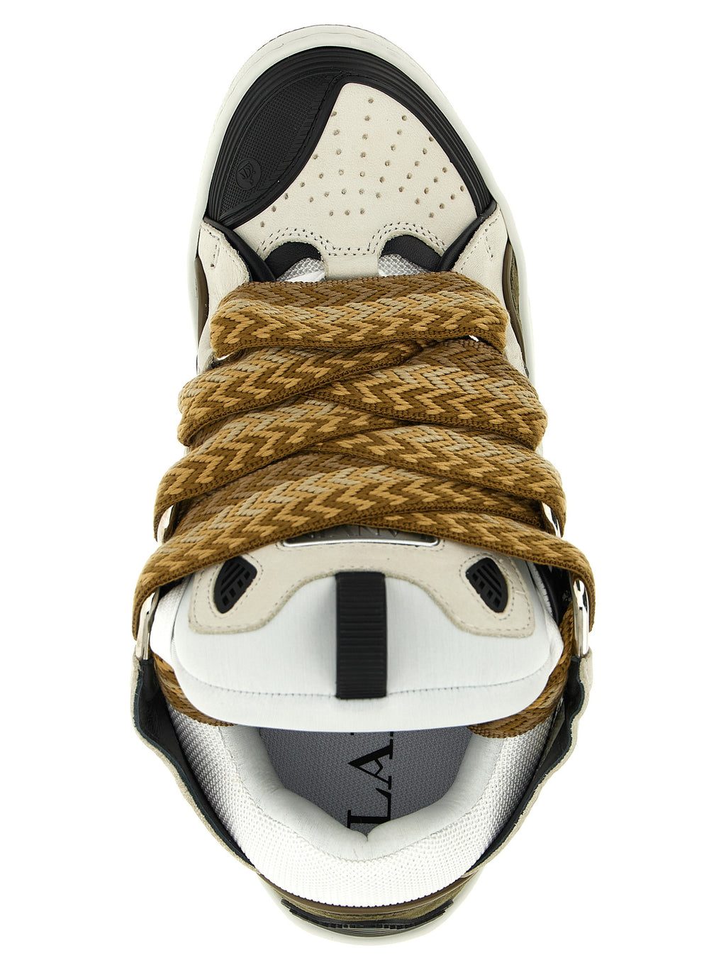 Multicolor Calf Leather Bos Taurus Chunky Sneakers