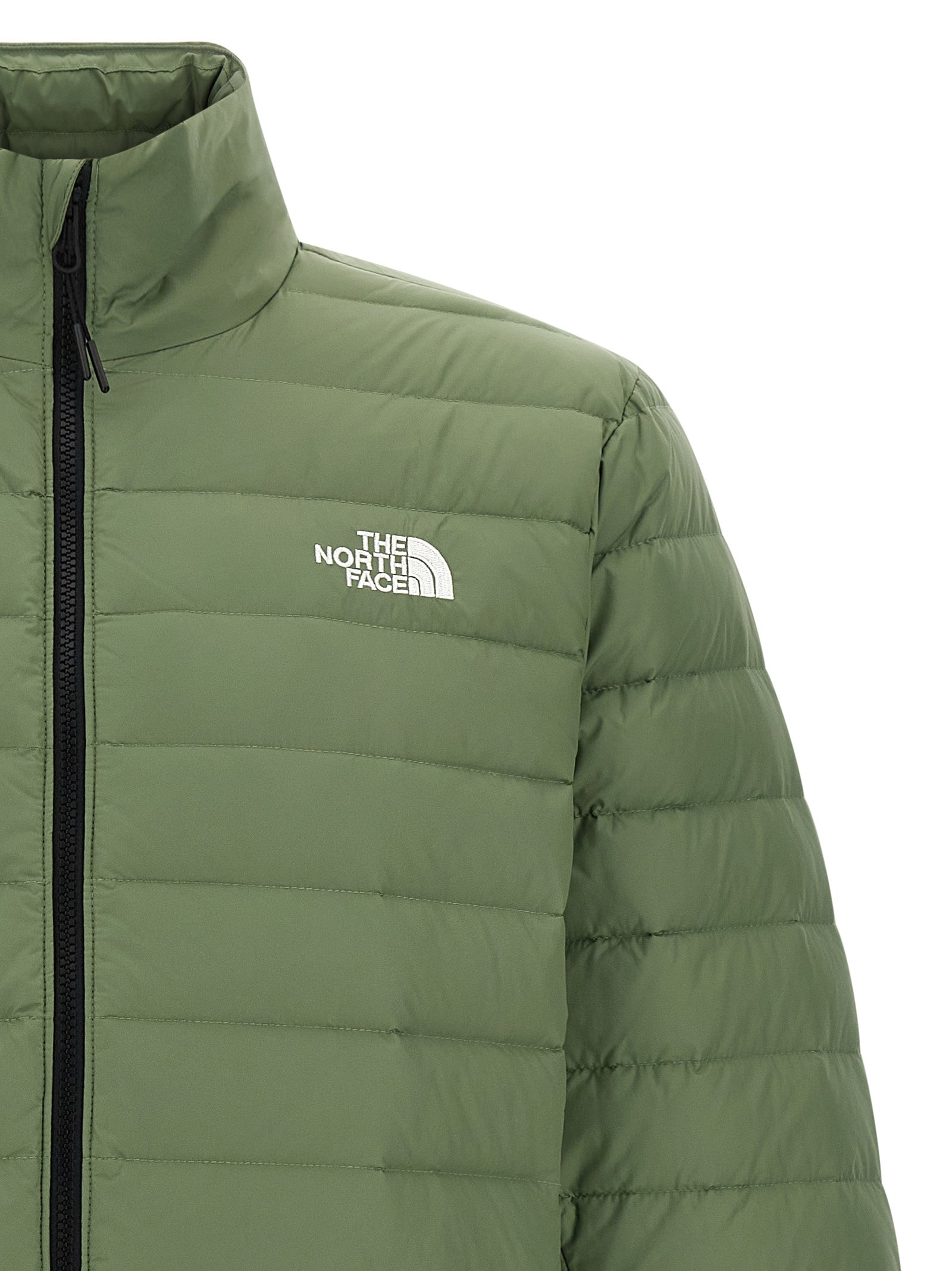 Bicolor Nylon Full-Length Jacket