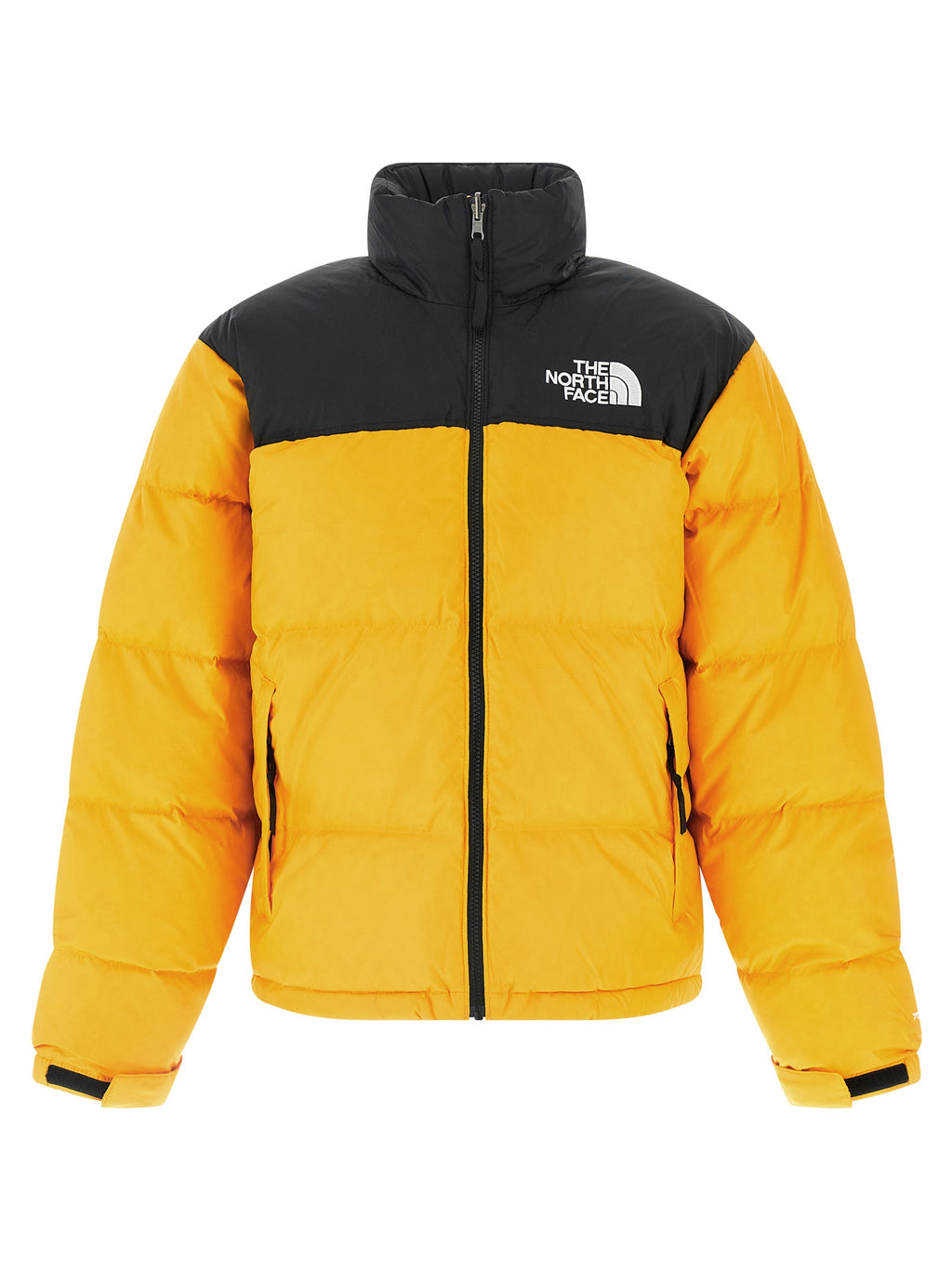 Bicolor Nylon Full-Length Jacket