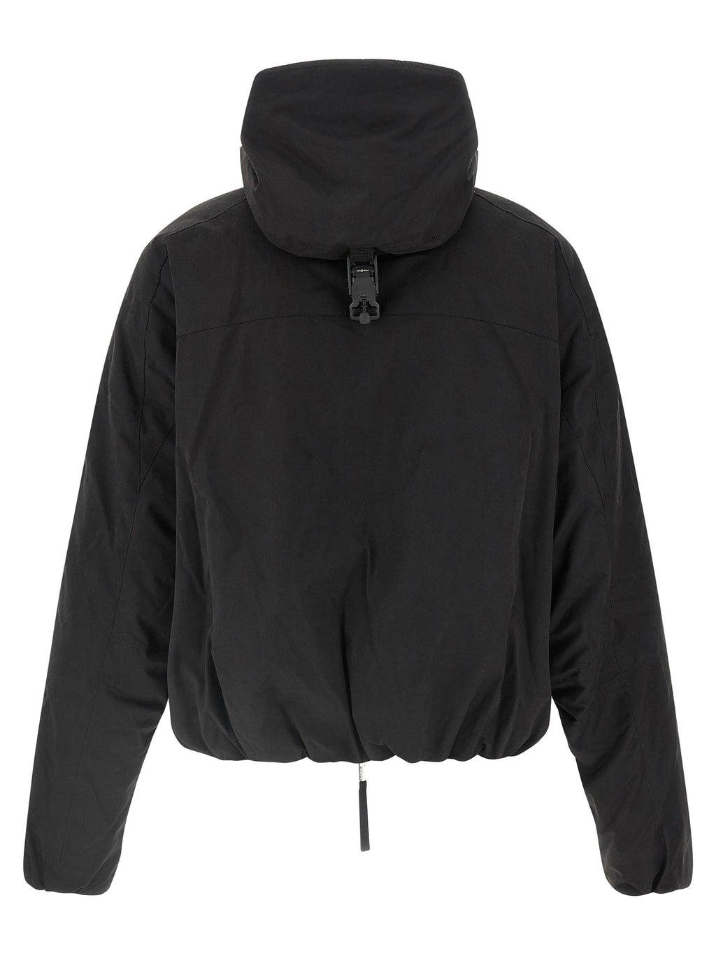 Black Polyester Shell Jacket