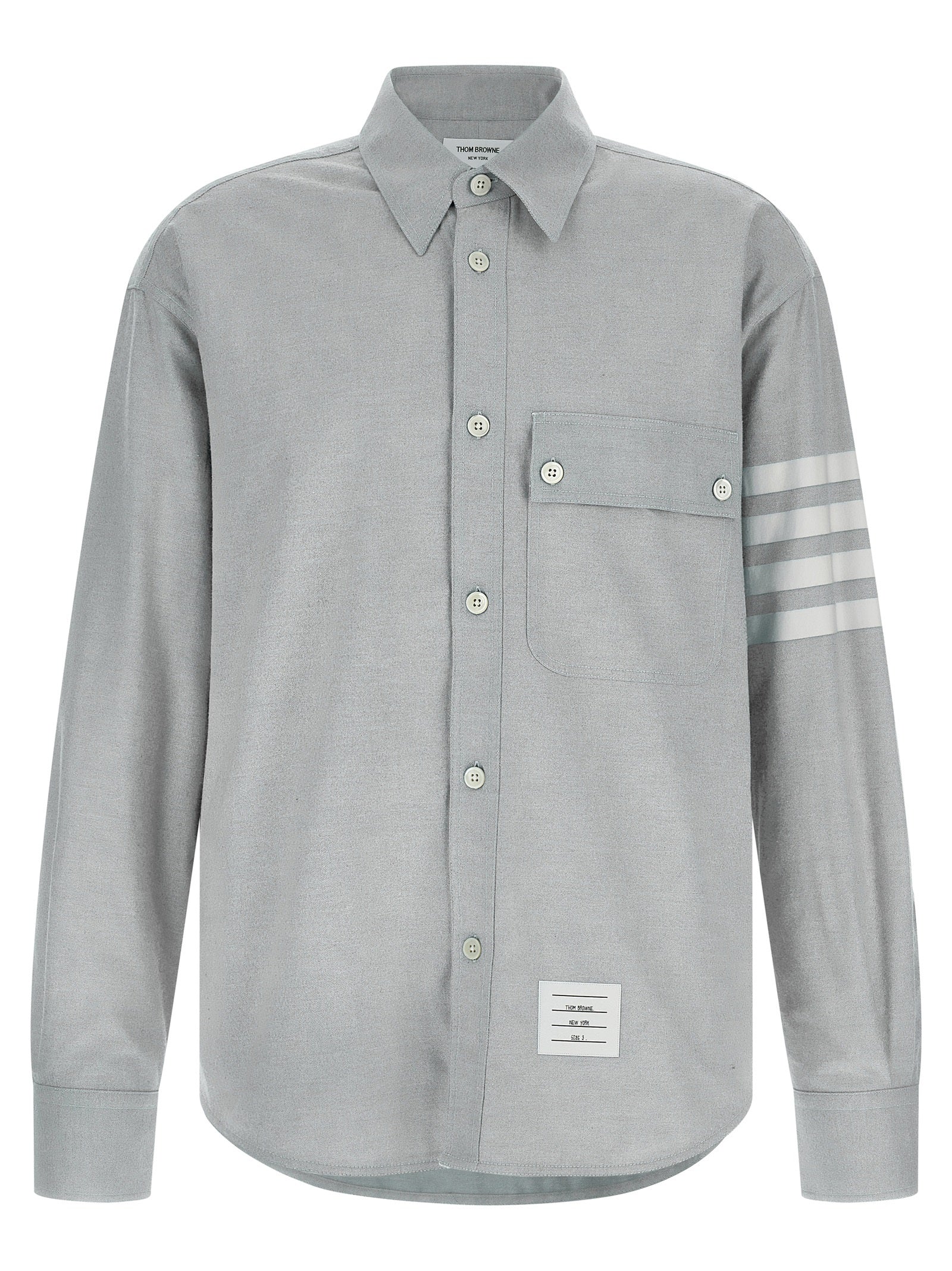 Gray Cotton Blouse