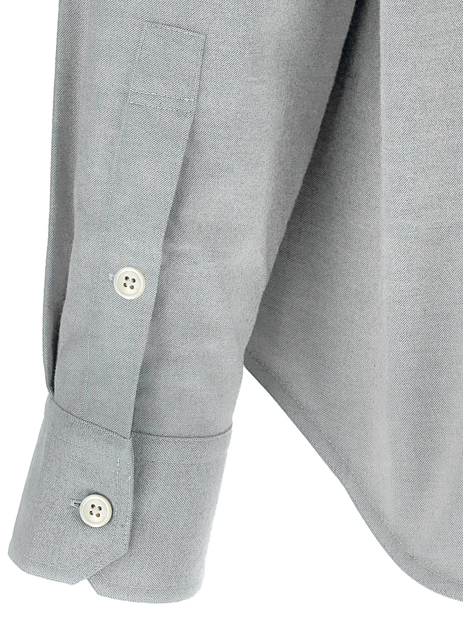 Gray Cotton Blouse