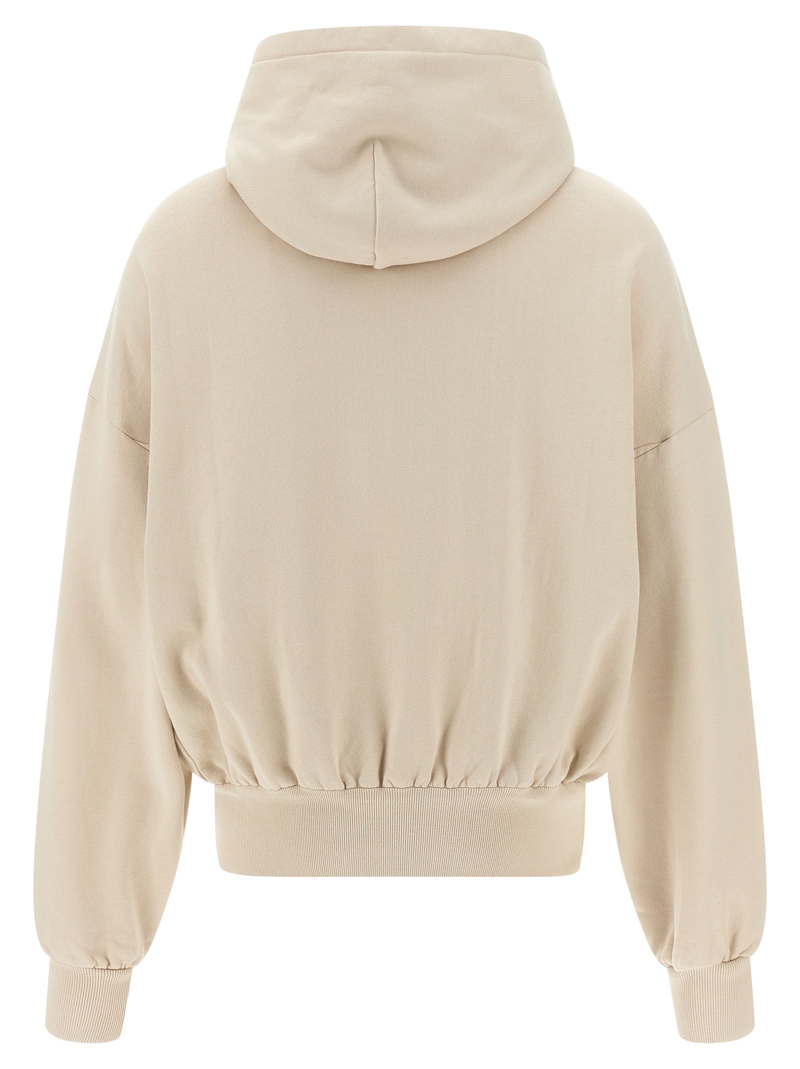 Beige Cotton Sweatshirt