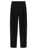 Black Virgin Wool Dress Pants