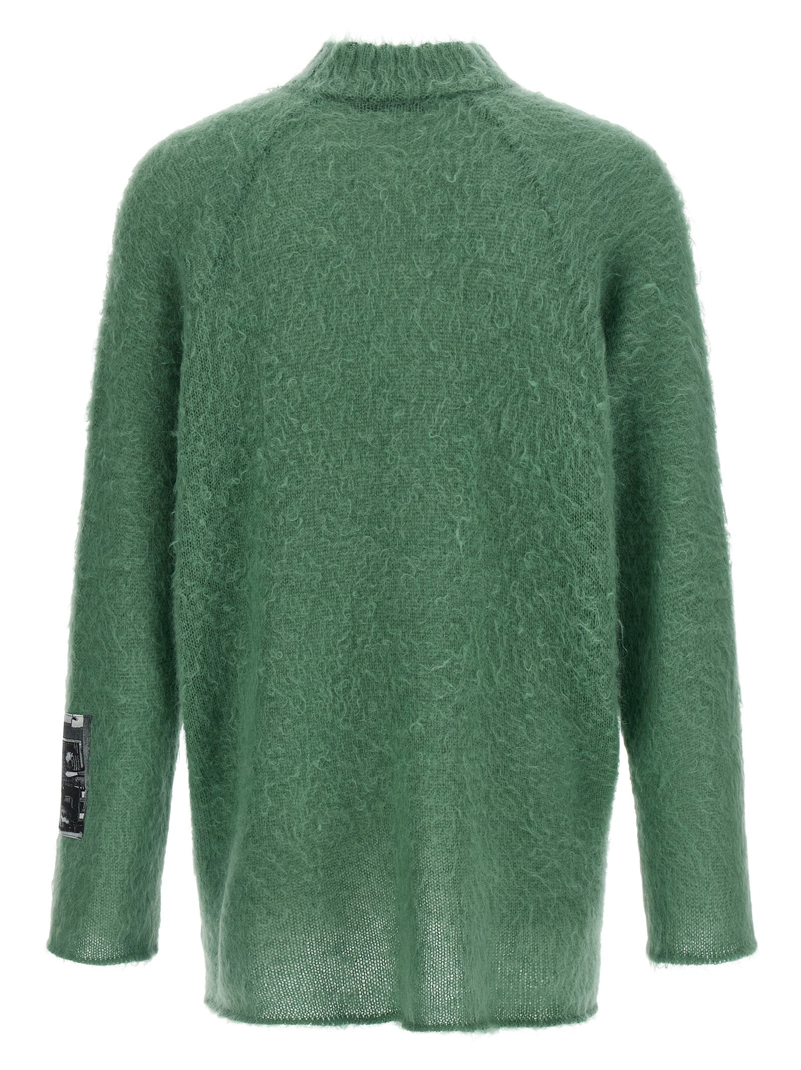 Bicolor Wool Cardigan