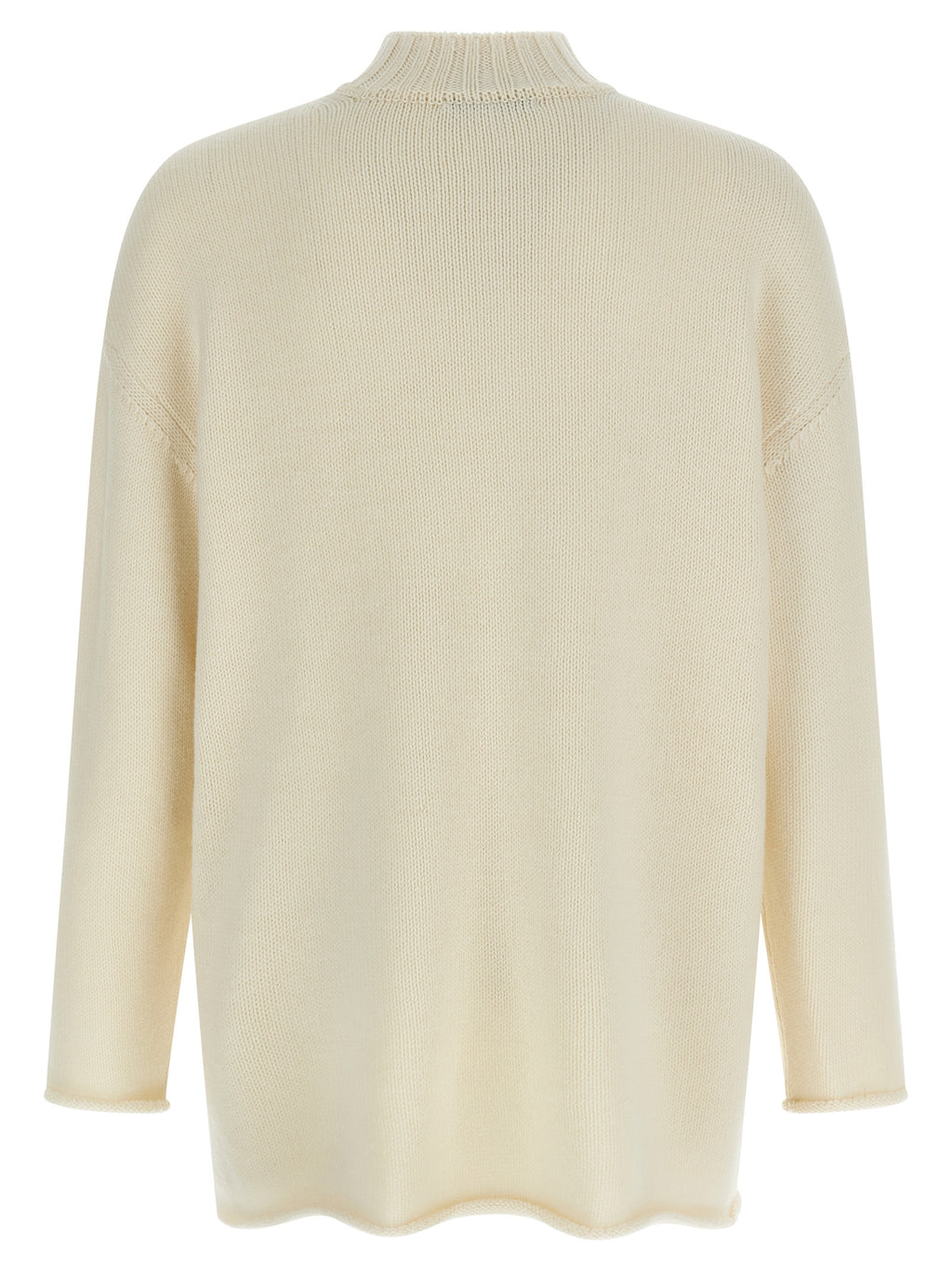 White Wool Cardigan