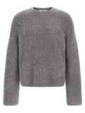 Gray Fabric Cardigan