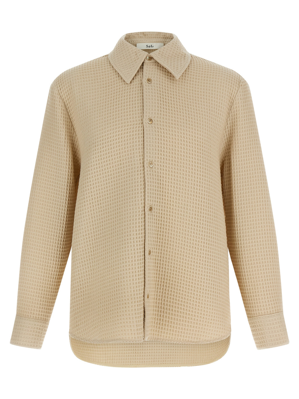 Beige Cotton Blouse