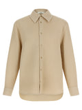 Beige Cotton Blouse