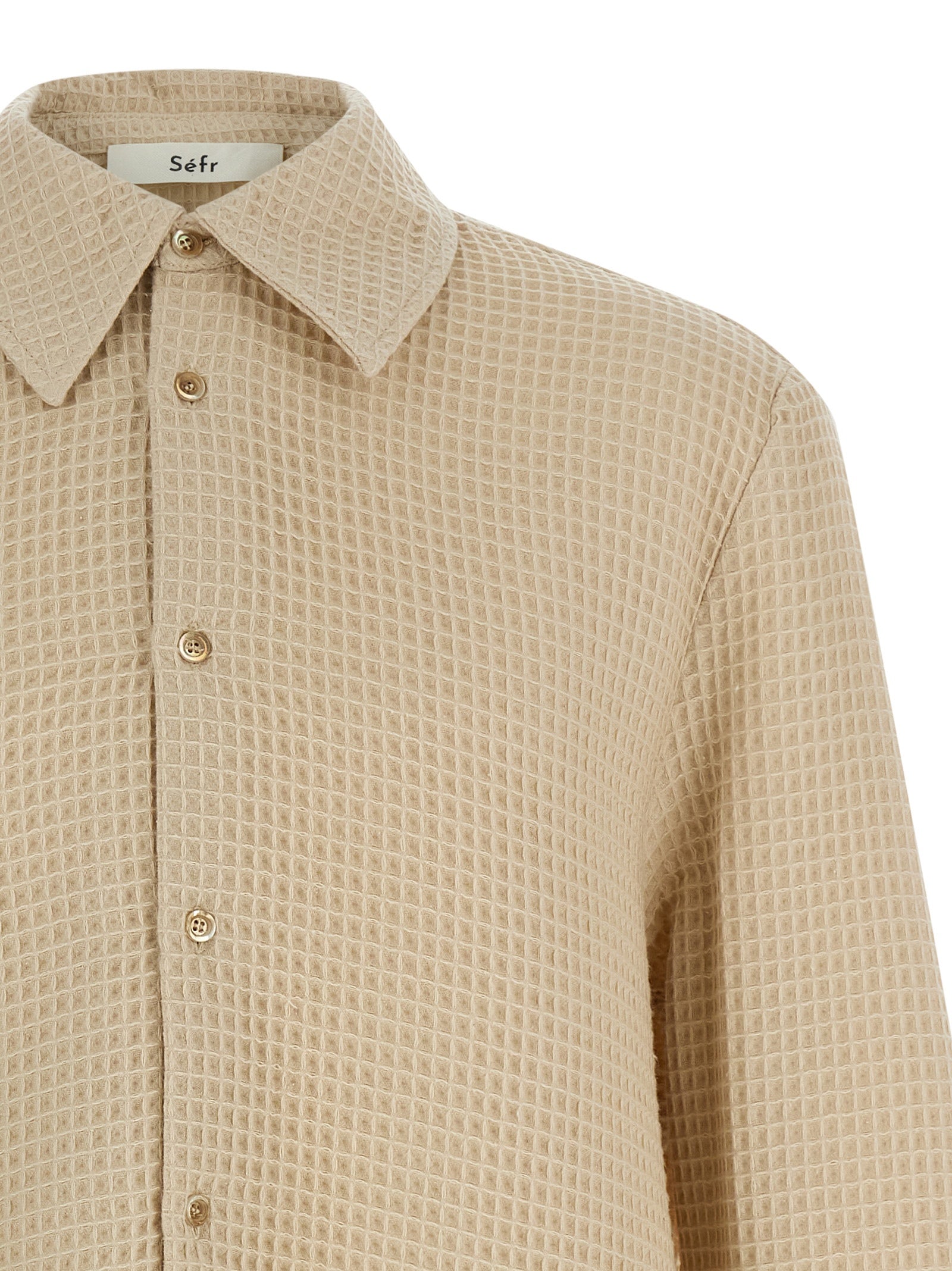 Beige Cotton Blouse