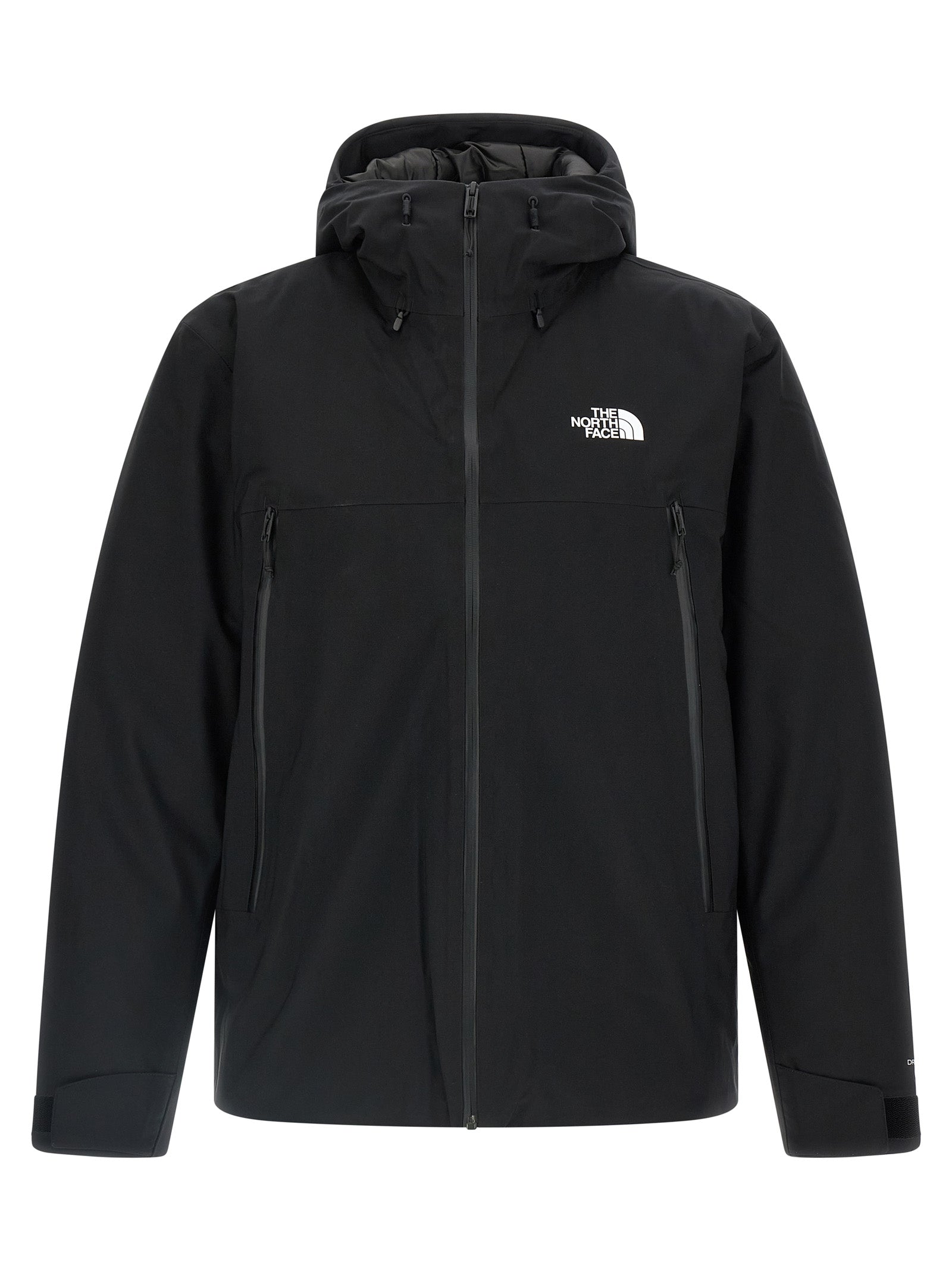 Black Polyester Parka