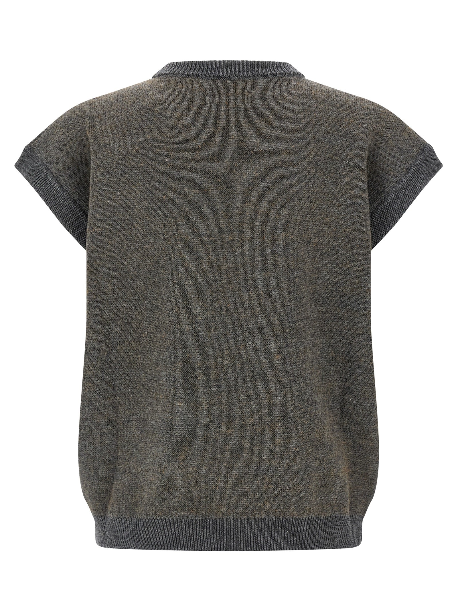 Gray Wool Sweatshirt