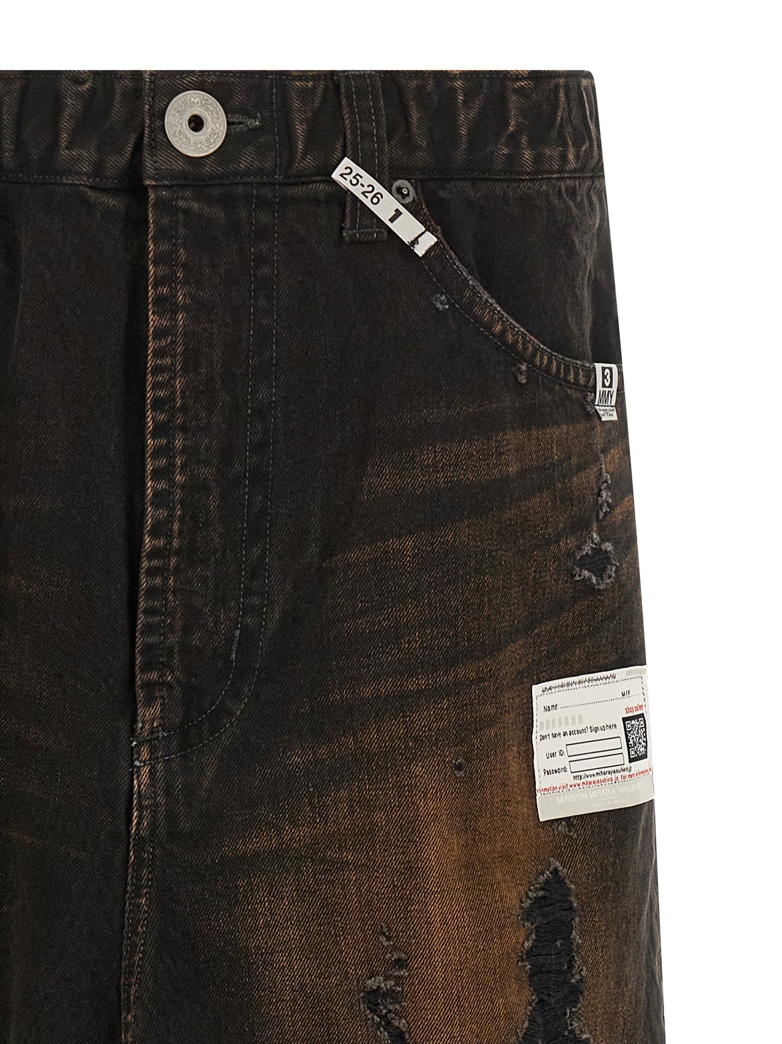 Black Cotton Casual Pants