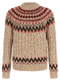 Multicolor Wool Cardigan