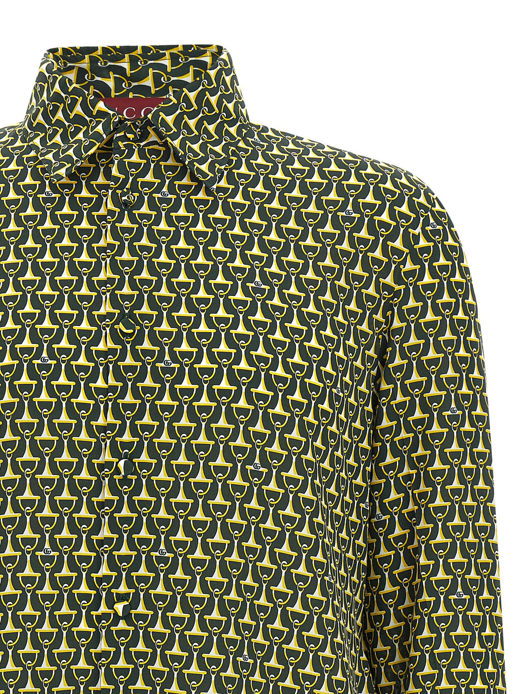 Bicolor Silk Blouse