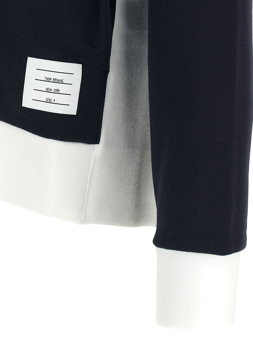 Blue Cotton Sweatshirt