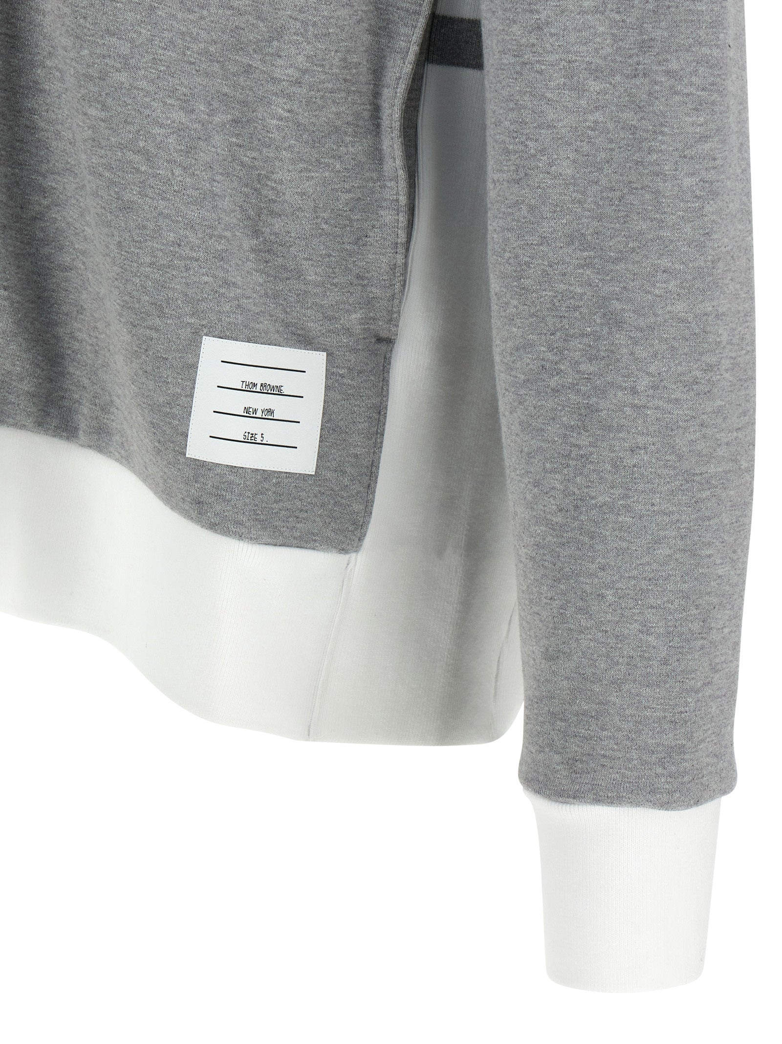 Gray Cotton Sweatshirt