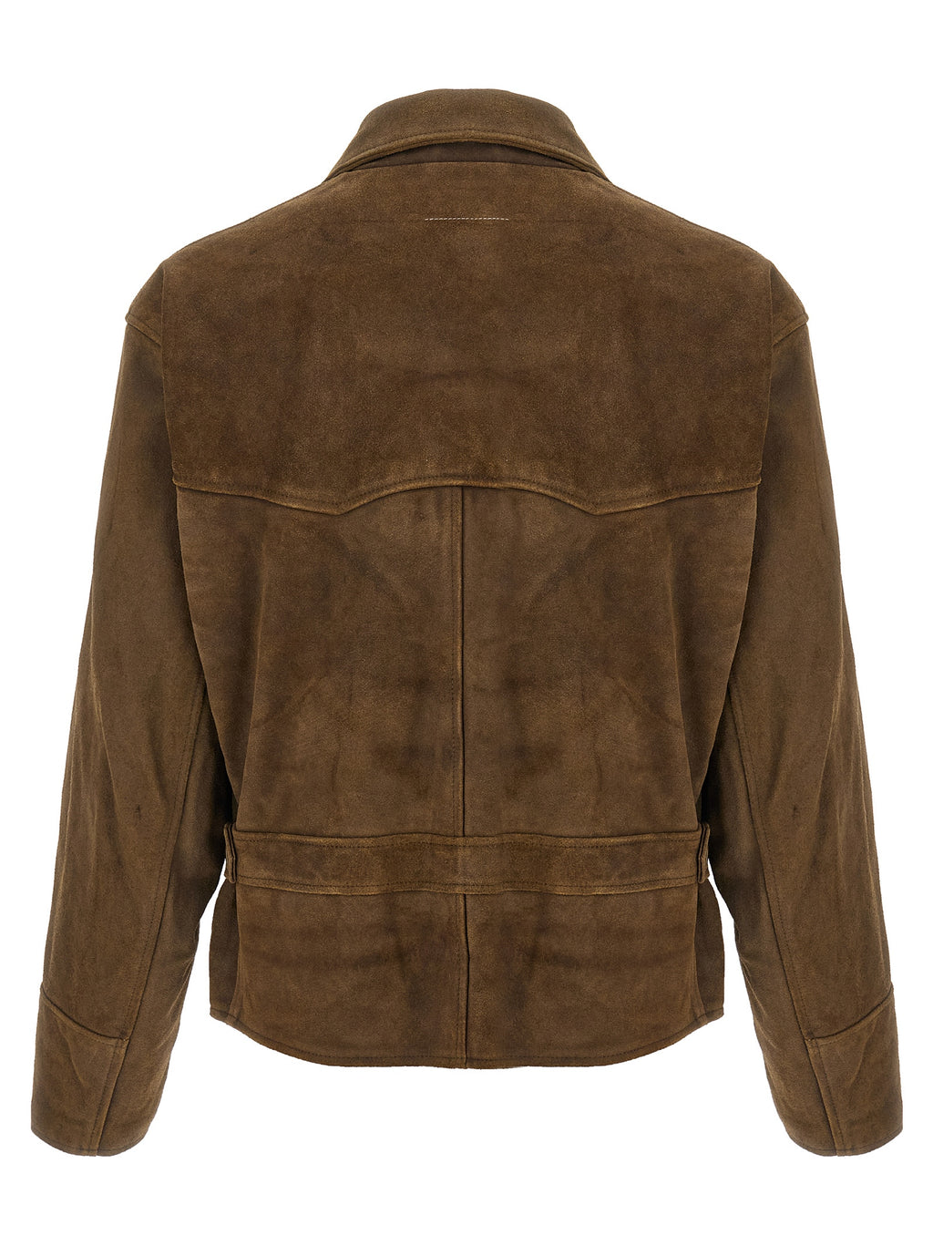Brown Calfskin Leather Jacket