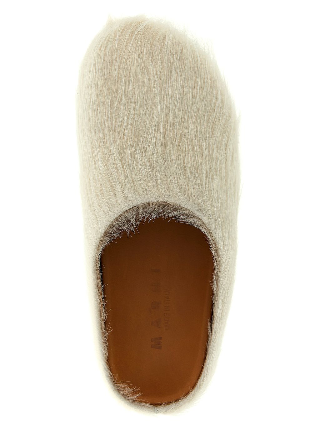 White Calfskin Mules