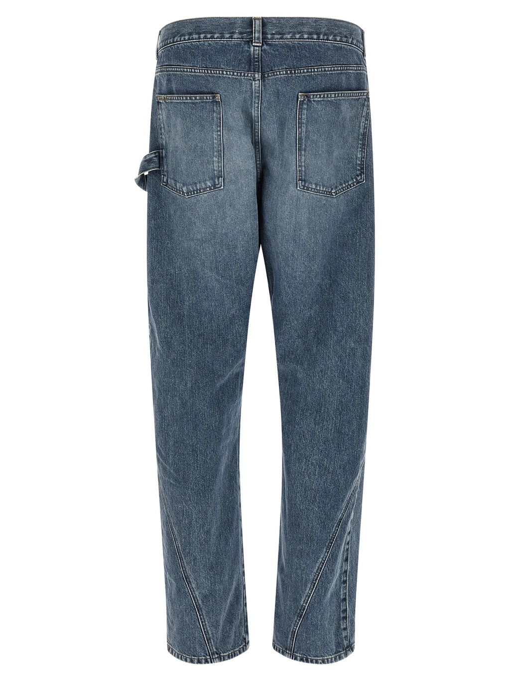 Blue Cotton Jeans Denim