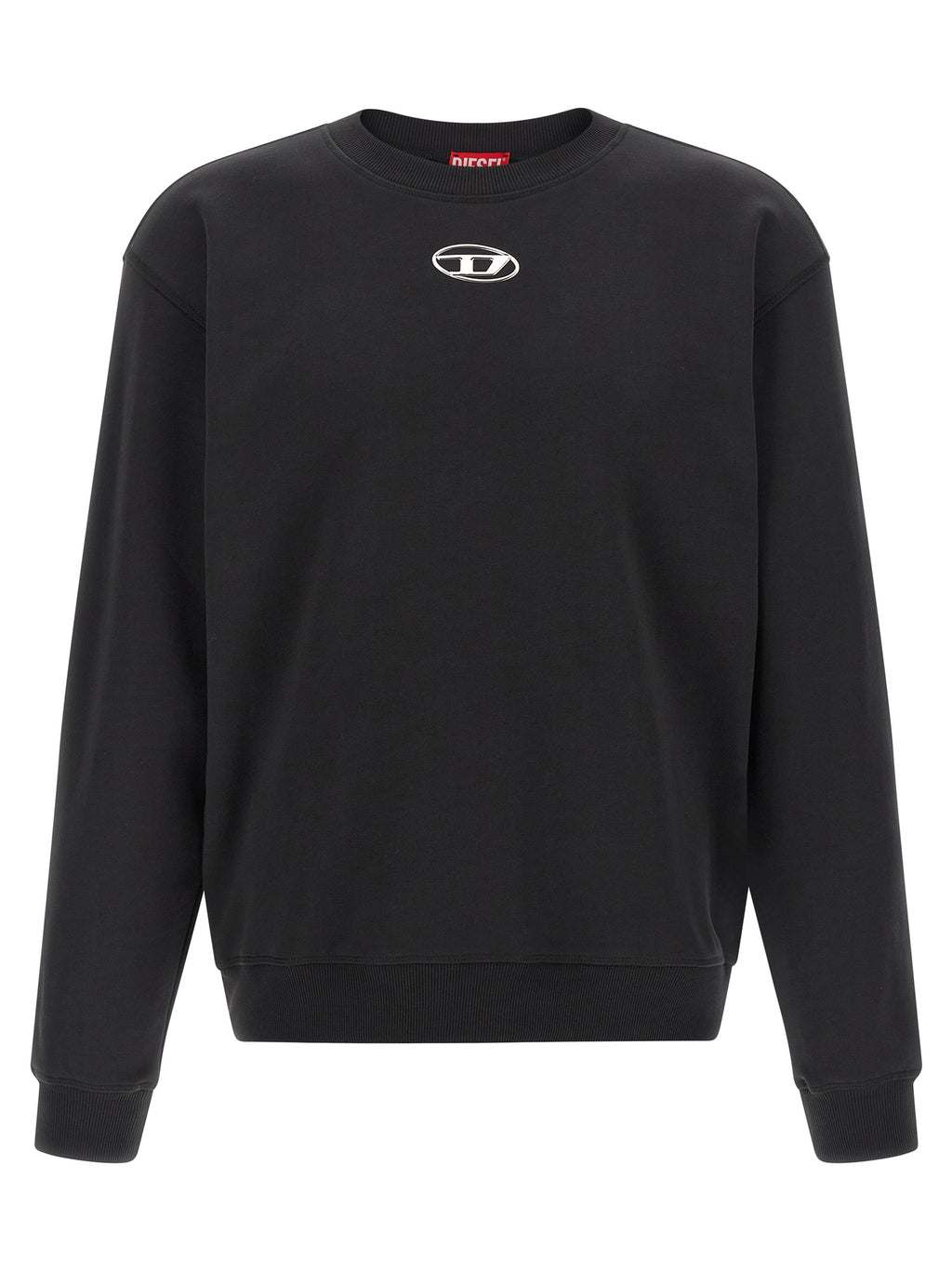 Black Cotton Sweatshirt