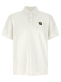 White Cotton Polo Shirt