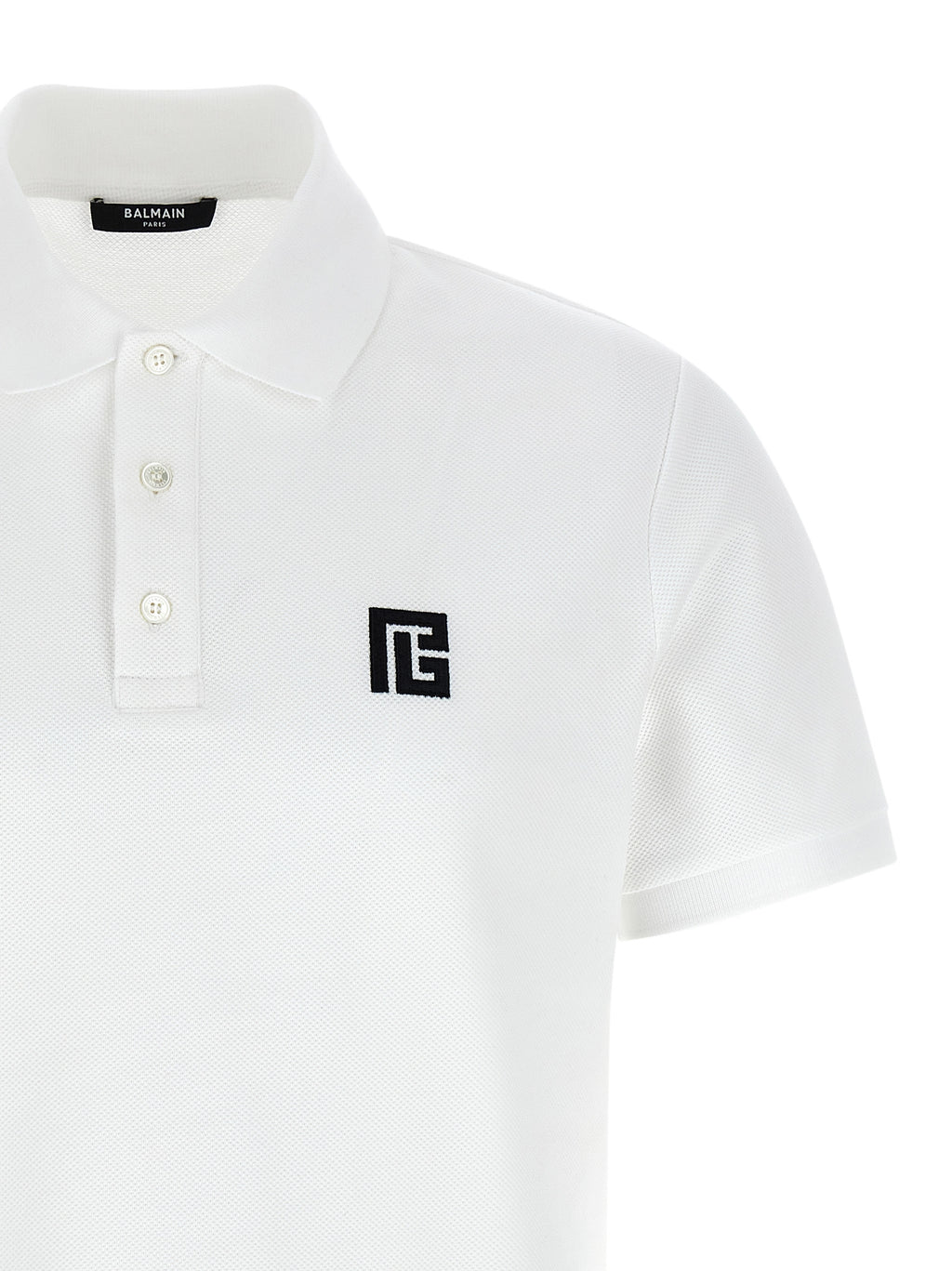 Bicolor Cotton Polo Shirt