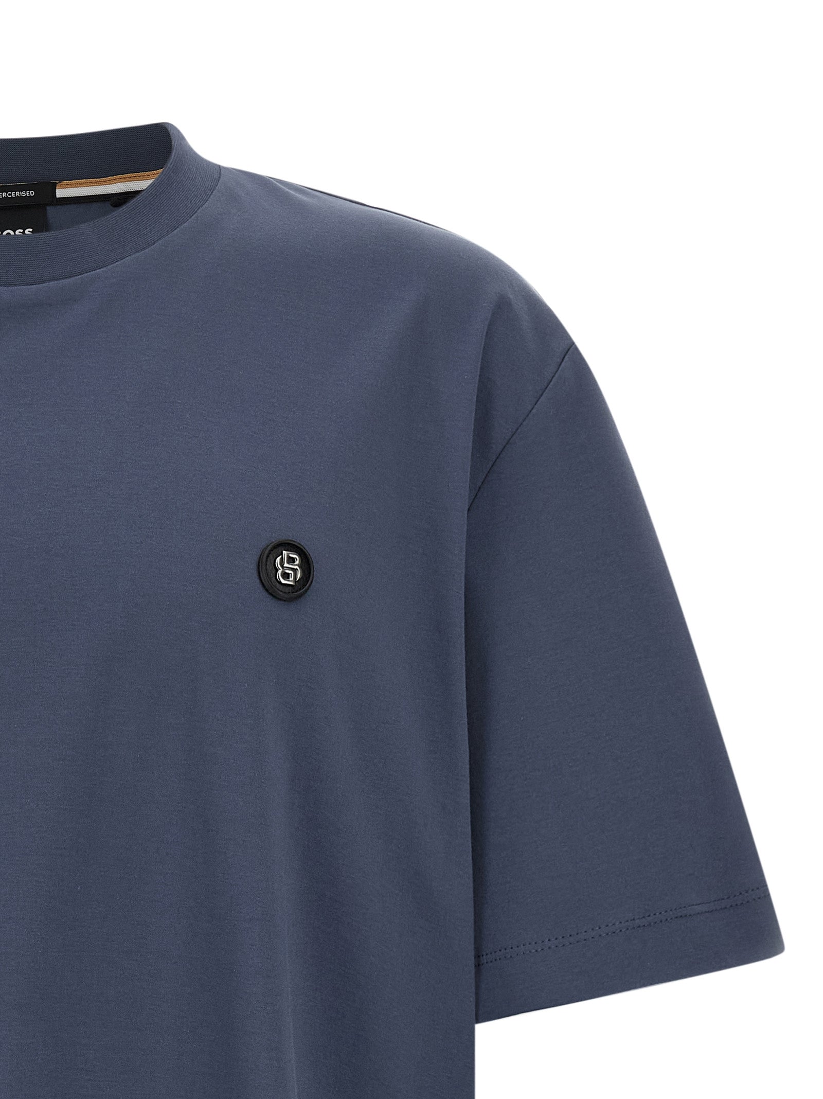 Blue Cotton T-Shirt
