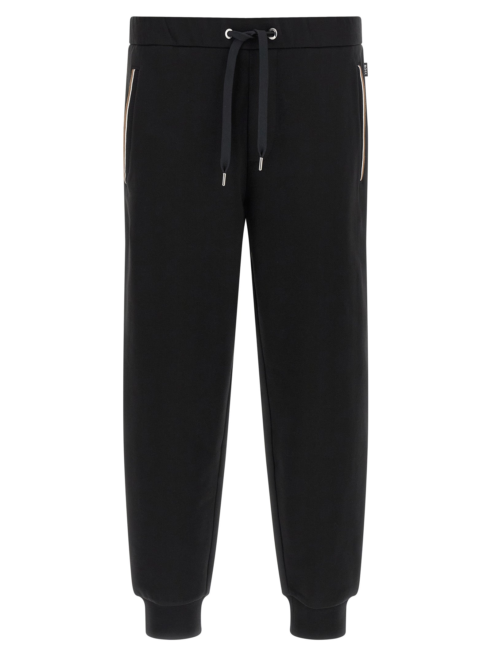 Black Cotton Joggers (Workout Pants)