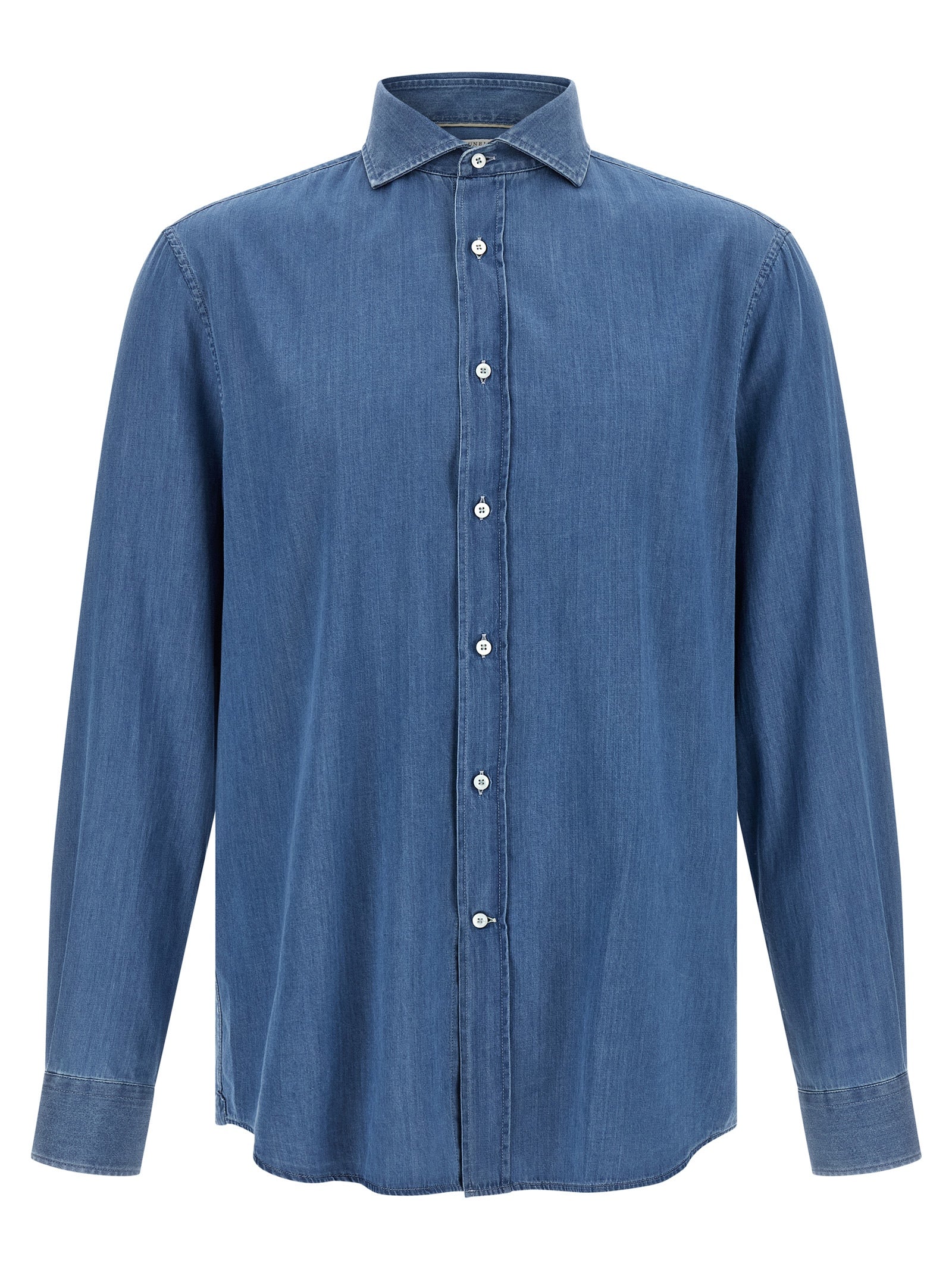 Blue Cotton Blouse