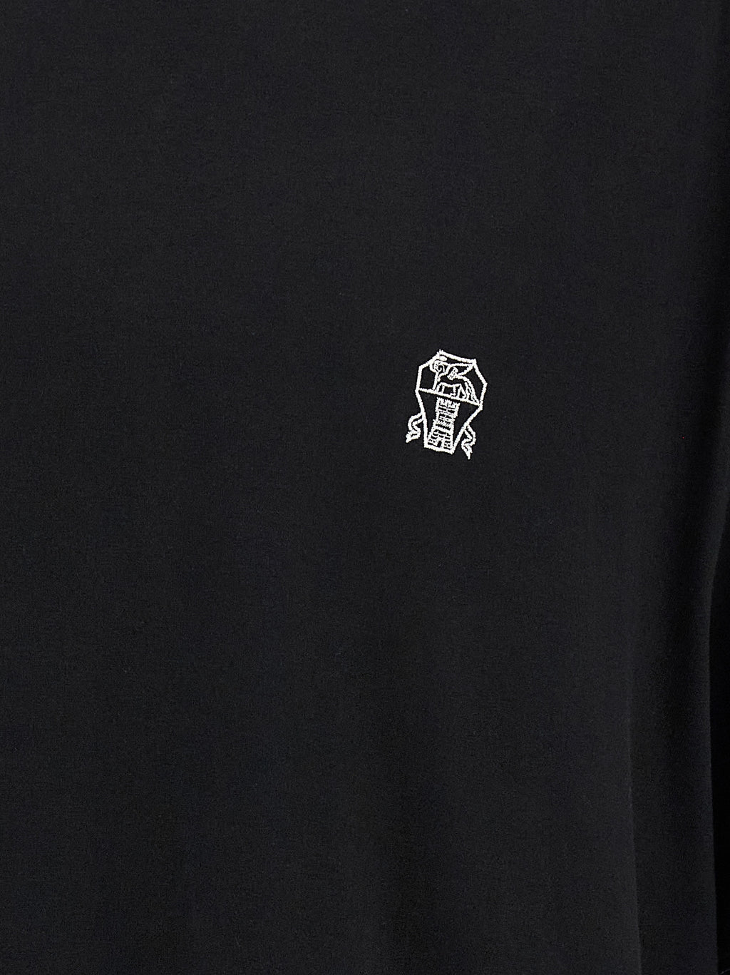 Black Cotton T-Shirt