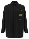 Black Polyester Blouse