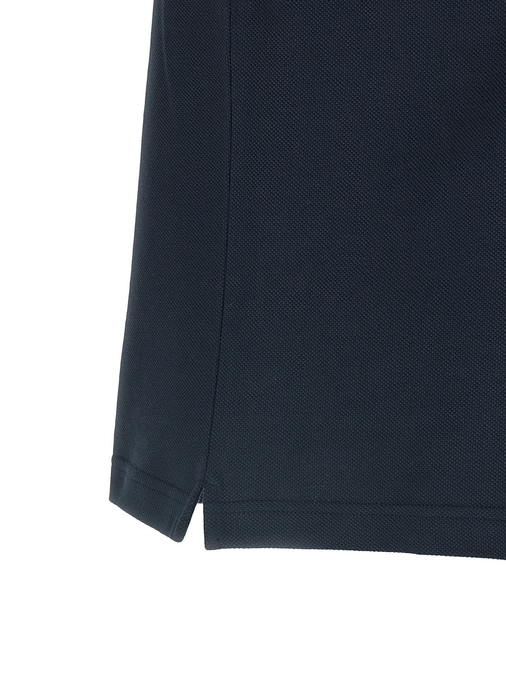 Blue Cotton Polo Shirt