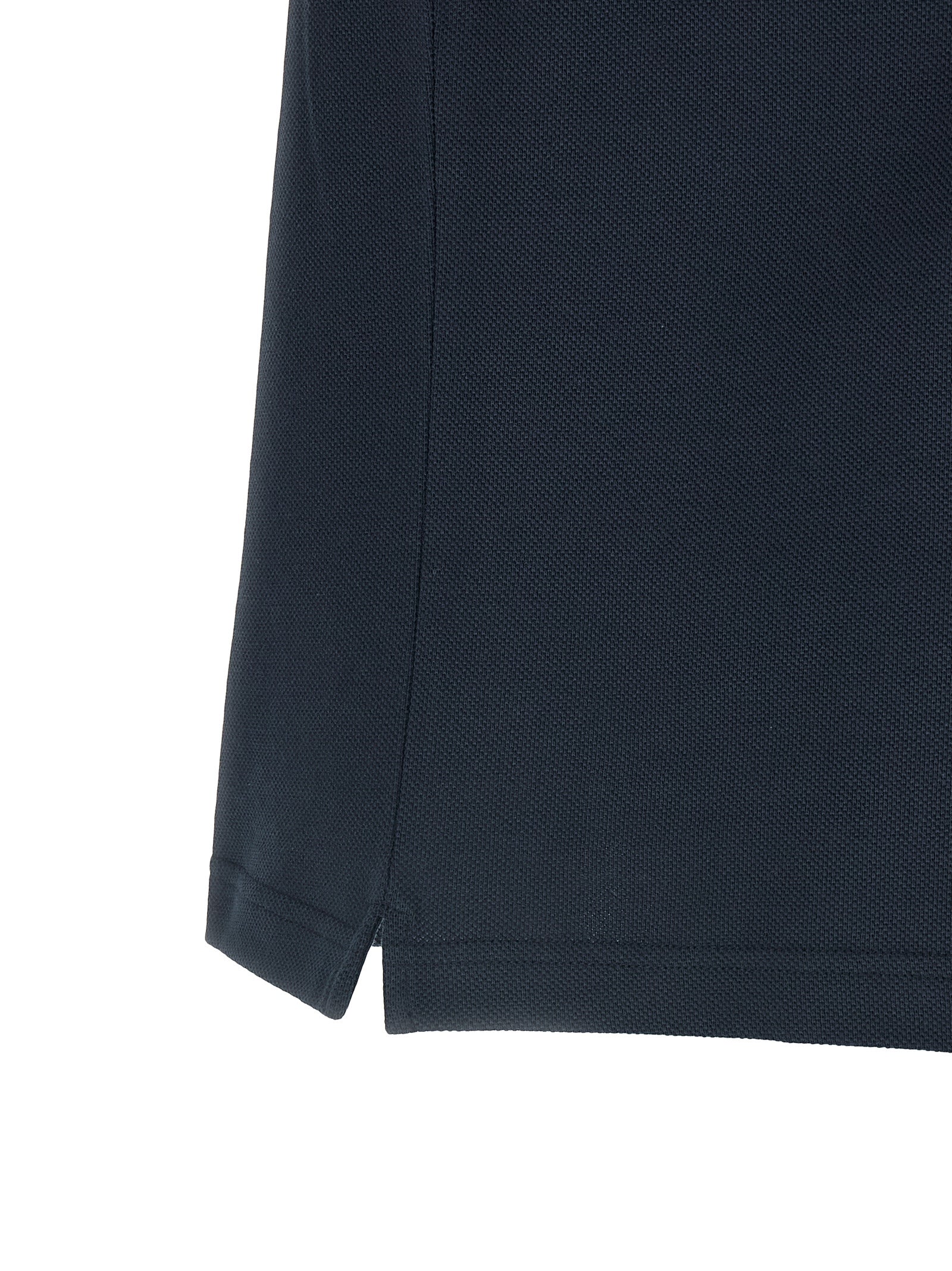 Blue Cotton Polo Shirt