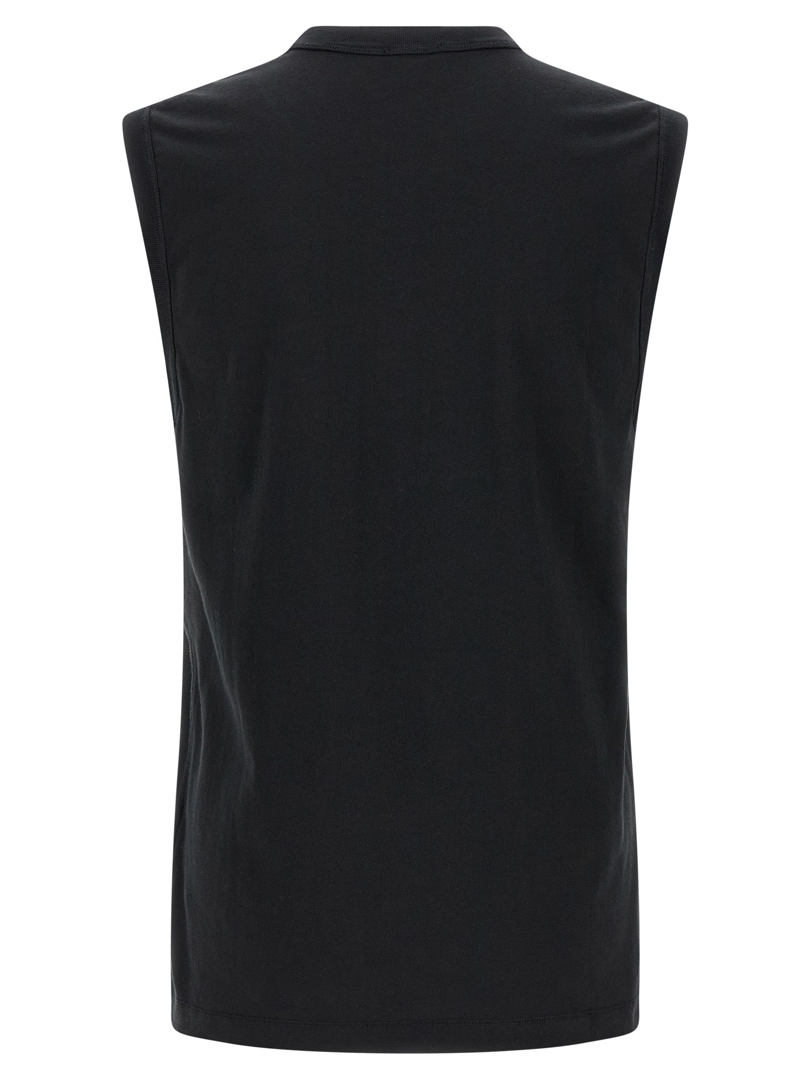 Black Cotton T-Shirt