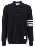 Blue Cotton Polo Shirt