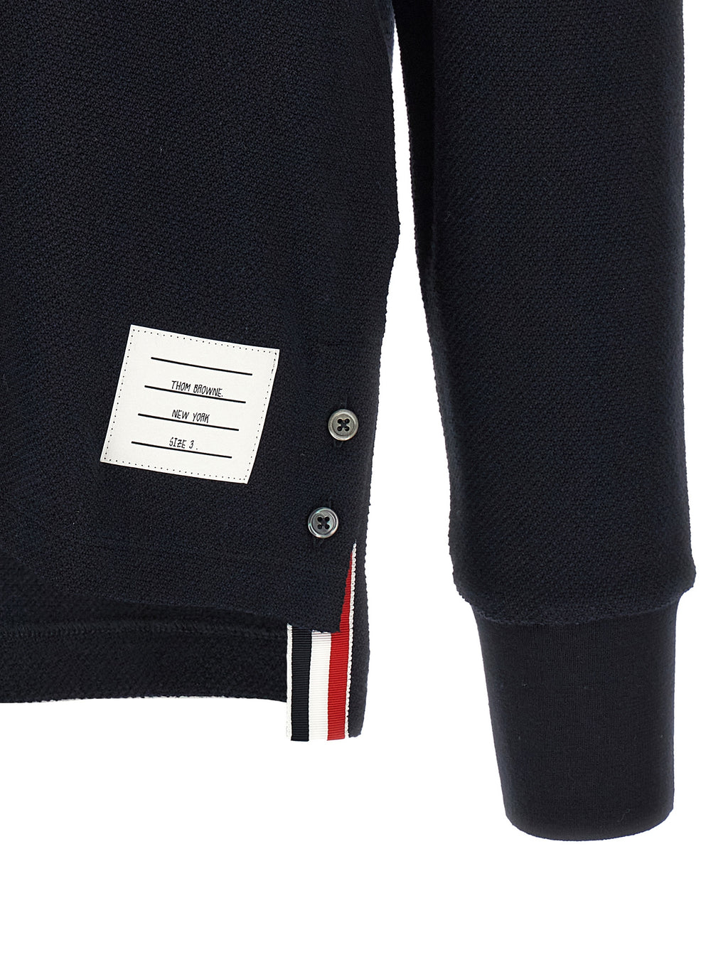 Blue Cotton Polo Shirt