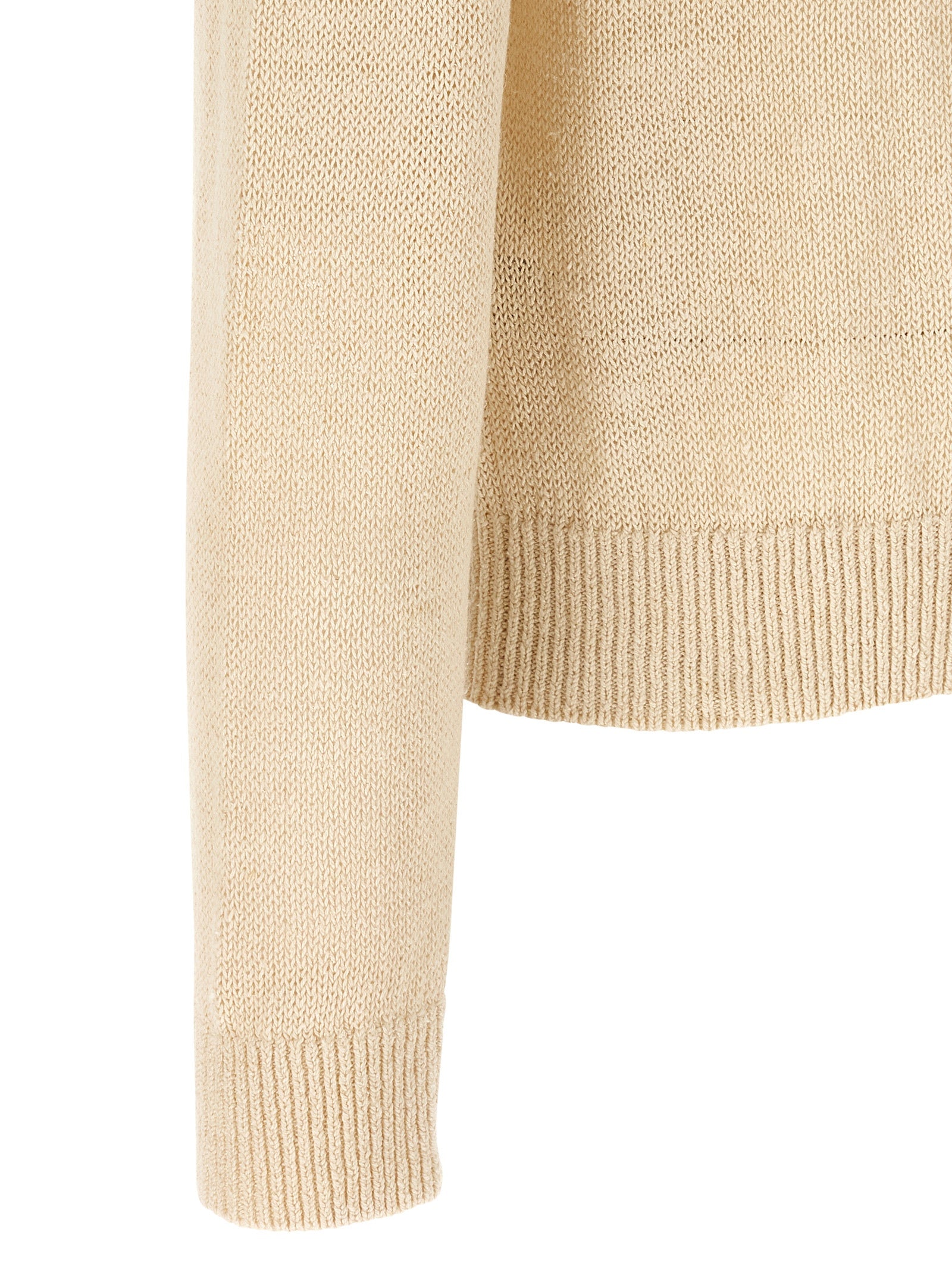 Beige Hemp Cardigan