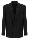 Black Virgin Wool Blazer