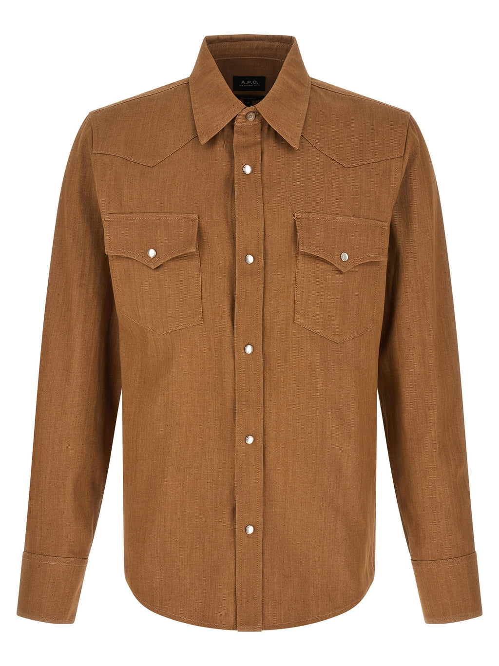 Brown Cotton Blouse