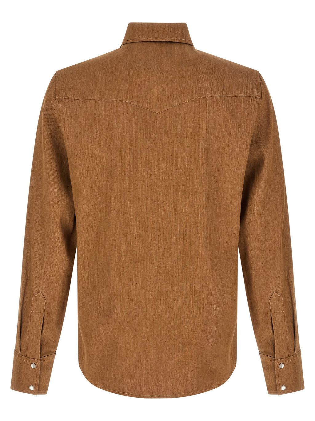 Brown Cotton Blouse