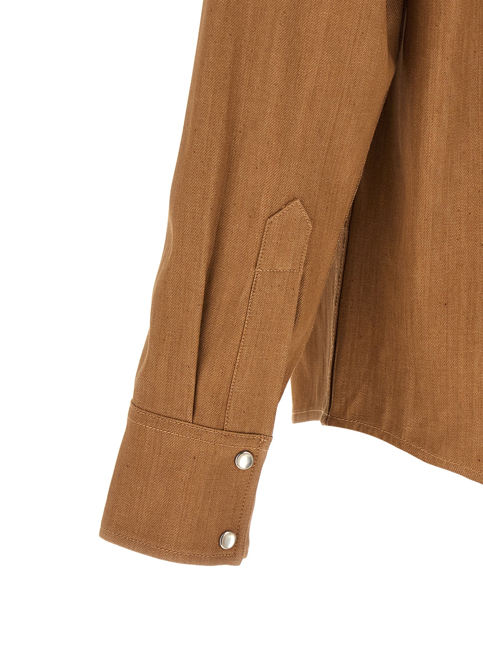 Brown Cotton Blouse