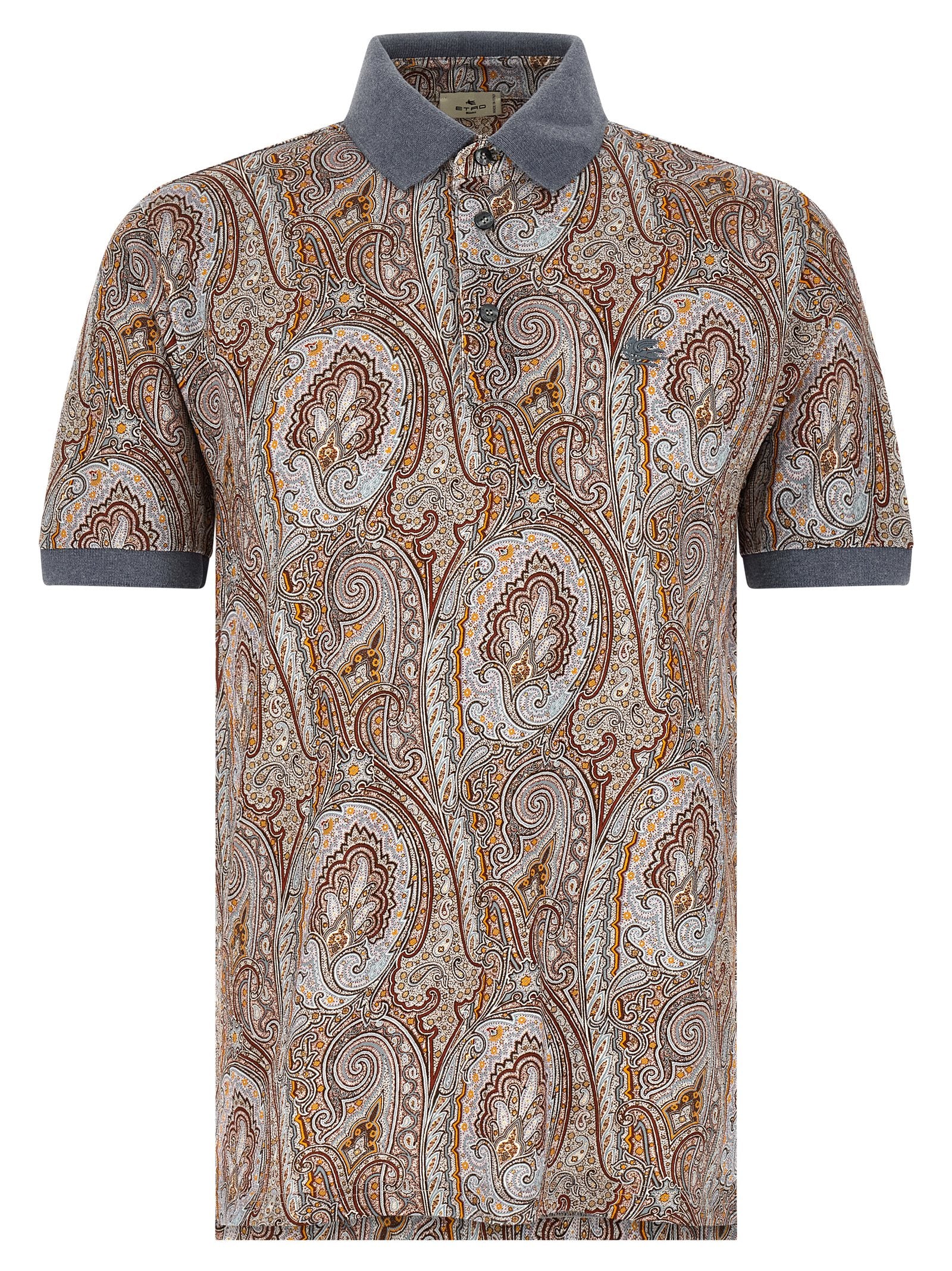 Multicolor Cotton Polo Shirt